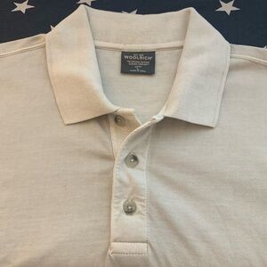 Woolrich Men's Cream Polo Shirt
